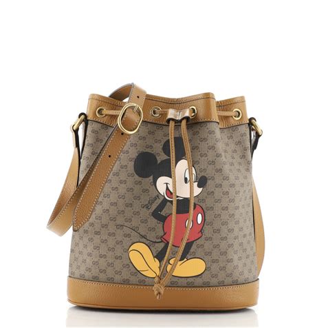 gucci ミッキー バッグ|mickey mouse wearing gucci.